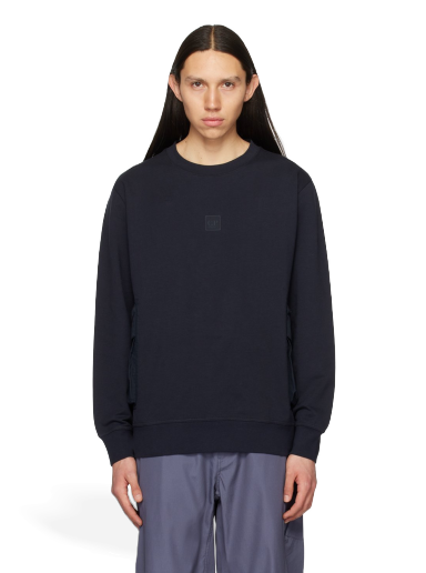 Sweatshirt C.P. Company Pocket Sweatshirt Sötétkék | 14CMSS055A-006452M