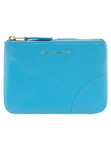 Pénztárca Comme des Garçons Classic Leather Coin Purse Wallet Türkizkék | SA8100 BLUE