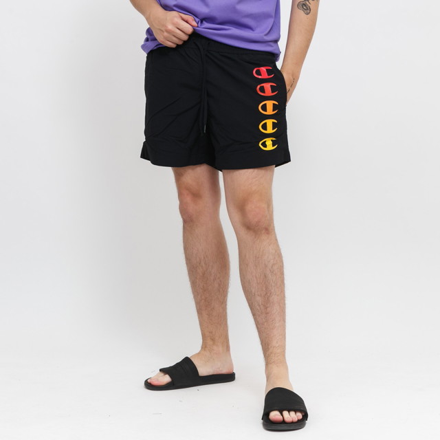 Fürdőruha Champion Beachshort Fekete | 217490-KK001