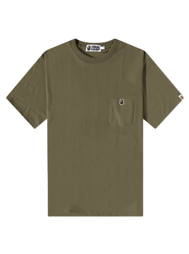 One Point Pocket T-Shirt Olive Drab