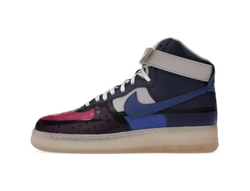 Sneakerek és cipők Nike Air Force 1 High '07 Premium Thunder Blue Pink Prime Fekete | DV1015-437