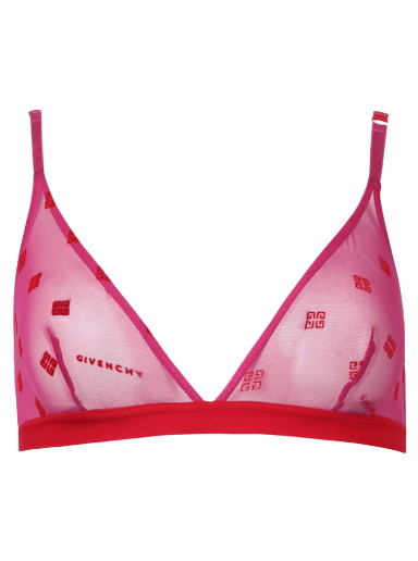 Melltartó Givenchy Jacquard Bra Rózsaszín | BWB01E30U0 910