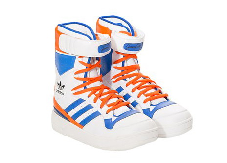 Ruházat adidas Originals JS Snow Jeremy Scott White Orange Blue Fehér | G00935