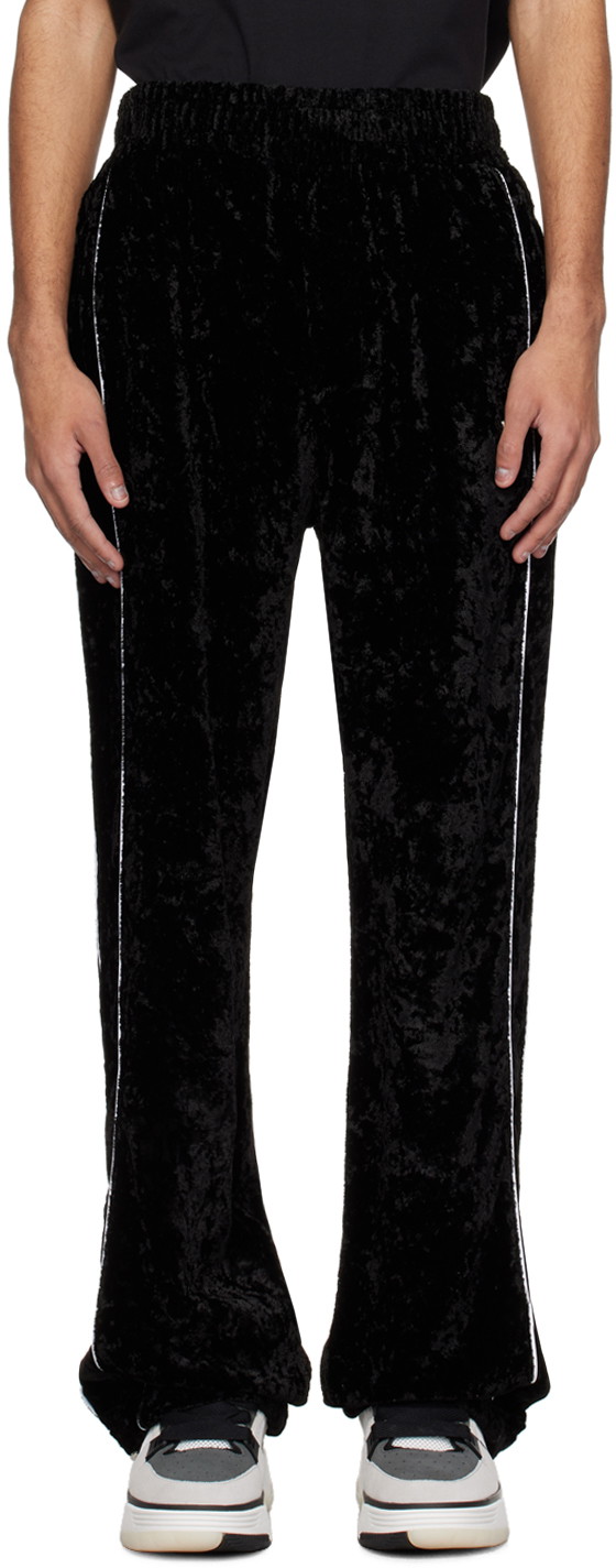 Sweatpants AMIRI Velvet Sweatpants Fekete | PS24MAW015