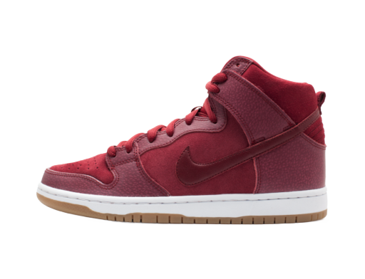 Sneakerek és cipők Nike SB SB Dunk High Team Red Filbert 
Piros | 305050-662