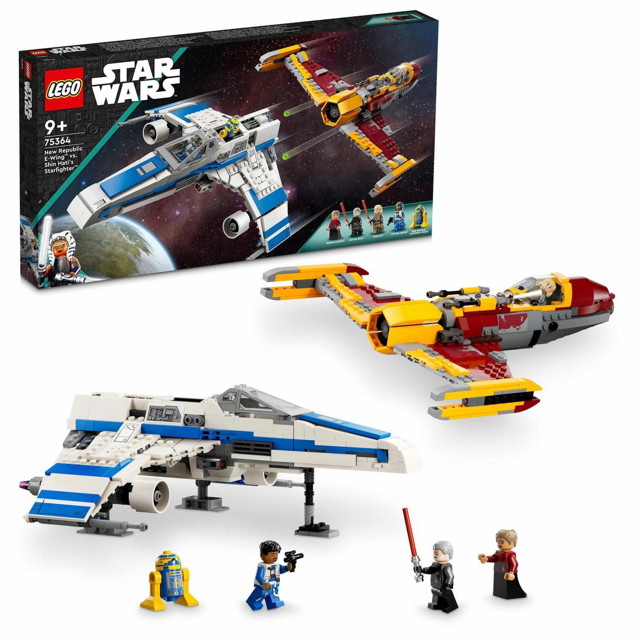 Gyűjthető LEGO Star Wars™ 75364 New Republic E-Wing™ vs. Shin Hati’s Starfighter™ Többszínű | 75364LEG