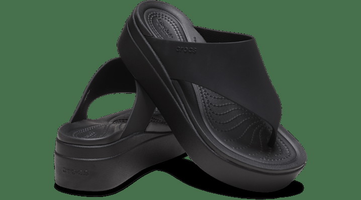 Sneakerek és cipők Crocs Brooklyn Flips "Black" W Fekete | 208727-001, 1