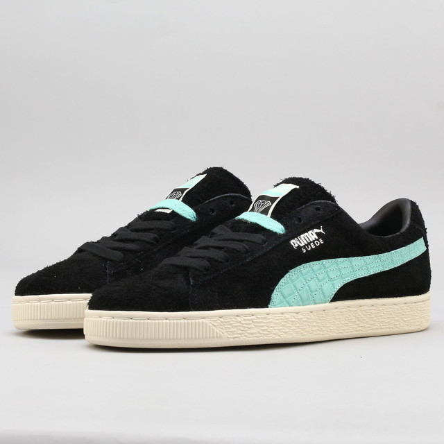 Sneakerek és cipők Puma Suede Diamond black / diamond blue Fekete | 365650 01