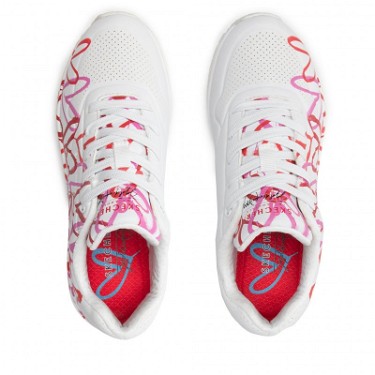 Sneakerek és cipők Skechers Uno Rózsaszín | 155507-WRPK, 6