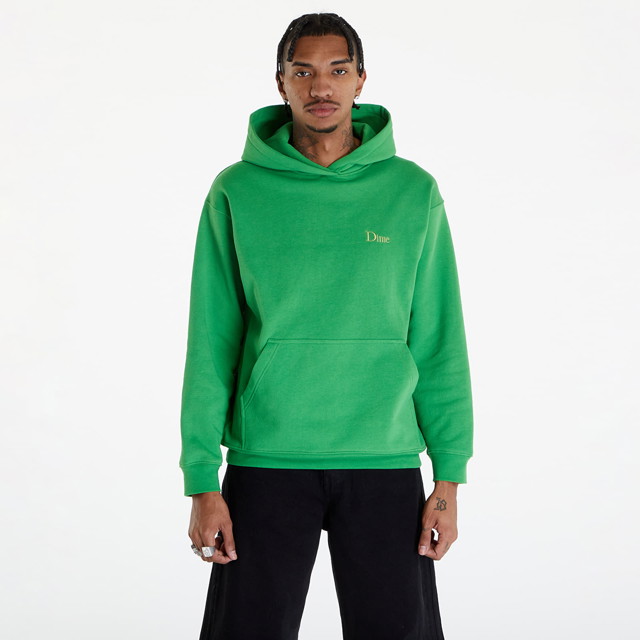 Classic Small Logo Hoodie Kelly Green