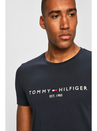 Póló Tommy Hilfiger Logo T-Shirt Sötétkék | MW0MW11465