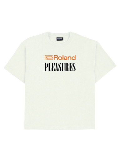 Póló Pleasures Roland Heavyweight Tee Fehér | P22W044-IVORY