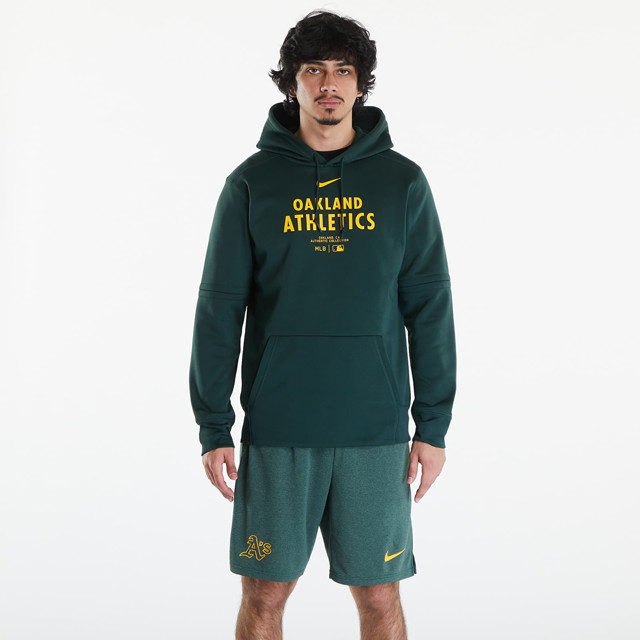 Sweatshirt Nike AC TF Hoodie PO Oakland Athletics Pro Green/ Pro Green Zöld | NAC3-11E6-FZ-J37