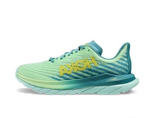 Sneakerek és cipők Hoka One One Mach 5 Lime Glow Ocean Türkizkék | 1127893-LGOM