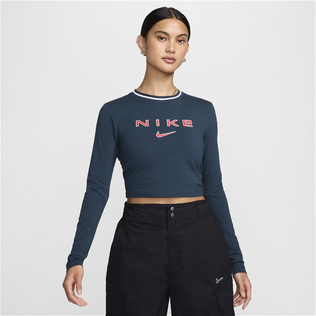 Póló Nike Sportswear Chill Knit Sötétkék | FZ2858-478