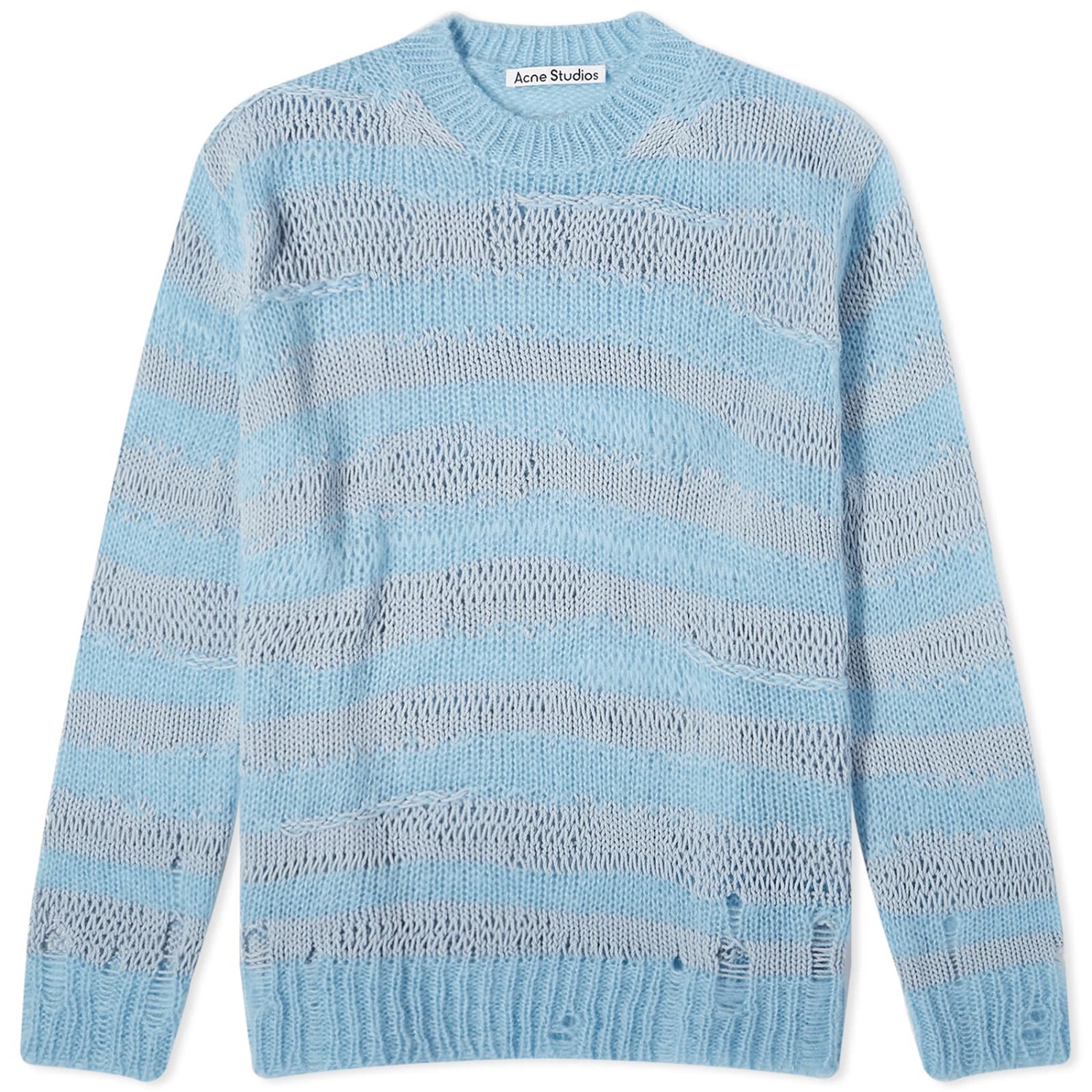 Pulóver Acne Studios Kosimo Mohair RWS Sweater Kék | A60399-DGE, 0