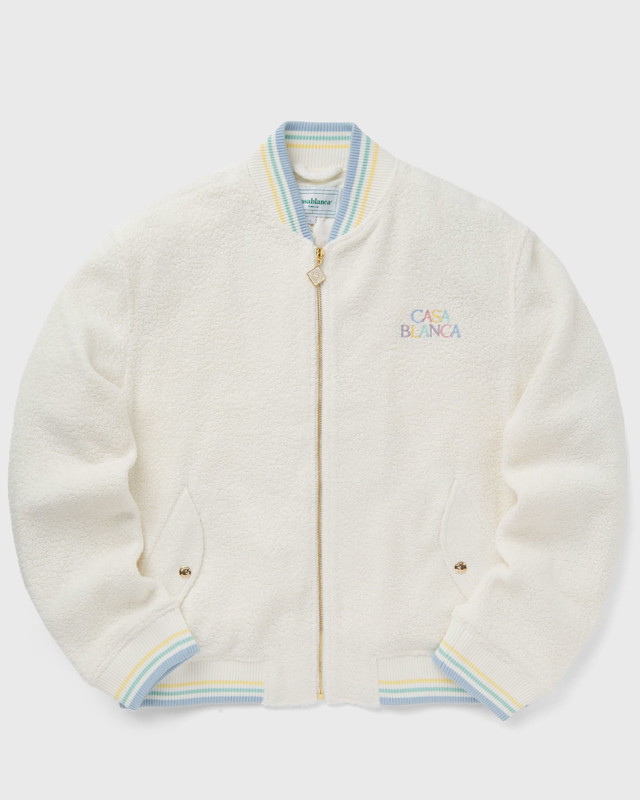 MAISON PASTELLE EMBROIDERED BOMBER JACKET