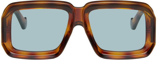Napszemüveg Loewe Paula's Ibiza Dive In Mask Sunglasses Barna | LW40064U@5653V