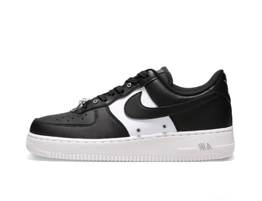 Sneakerek és cipők Nike Air Force 1 Low '07 PRM Black White Metallic Silver Fekete | DA8571-001