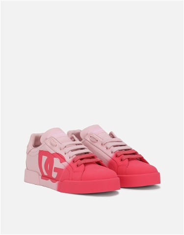 Sneakerek és cipők Dolce & Gabbana Calfskin Portofino Rózsaszín | CK1545AT25280400, 1