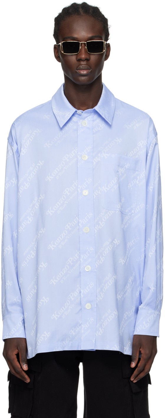 Ing KENZO Paris VERDY Edition Shirt Kék | FE55CH5079JM, 0