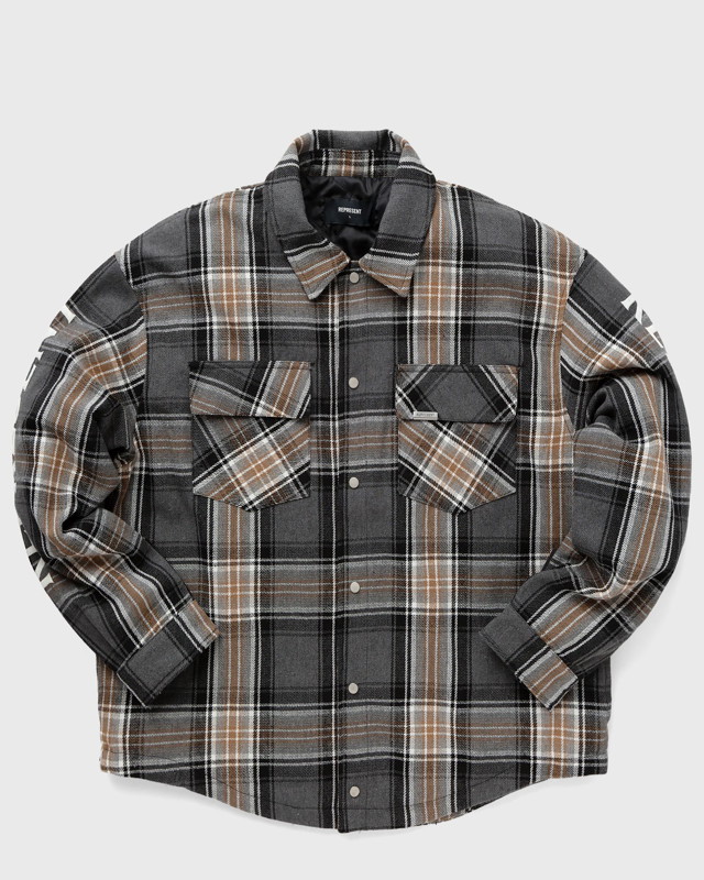 Ing Represent Clo Represent QUILTED FLANNEL SHIRT Bézs | ML2004-402