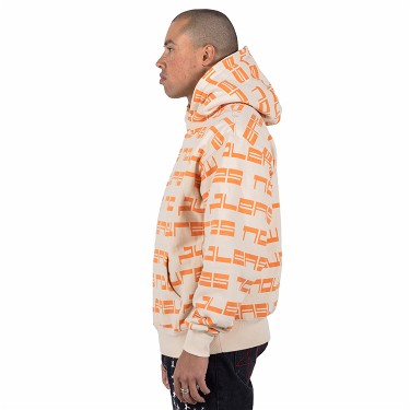 Sweatshirt Pleasures Tier Hoodie Ivory 
Narancssárga | P23SP022-IVORY, 5