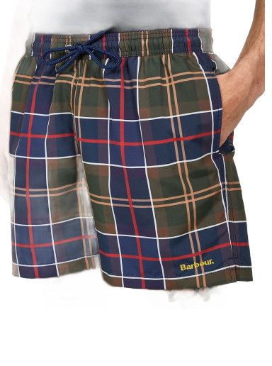 Fürdőruha Barbour Tartan Essential Logo 5'' Swim Short Többszínű | MSW0010TN11