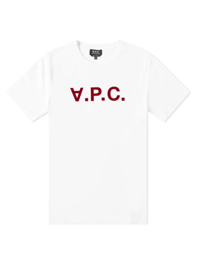 Póló A.P.C. VPC Logo T-Shirt Fehér | COBQX-H26943-TAB