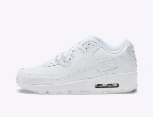 Sneakerek és cipők Nike Air Max 90 Leather GS Fehér | CD6864-100