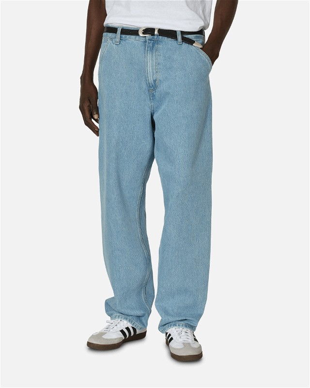 Nadrág Carhartt WIP Single Knee Pants Blue Kék | I032024W 01A332