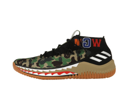 Sneakerek és cipők adidas Originals Dame 4 A Bathing Ape Camo Többszínű | AP9974