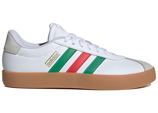 Sneakerek és cipők adidas Performance adidas VL Court 3.0 Cloud White Green Red Fehér | IF4466