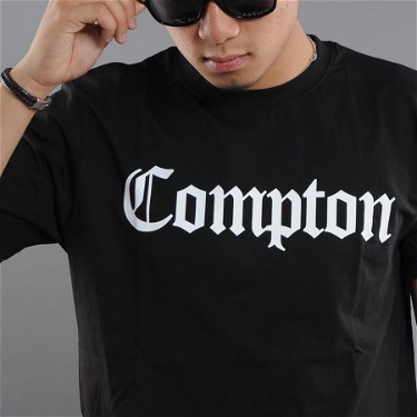 Póló Urban Classics Compton Tee Fekete | mt268 black, 2