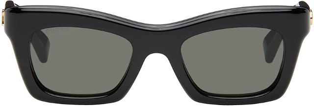 Napszemüveg Gucci Black Rectangular Sunglasses Fekete | GG1773S-001