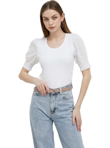 Póló DKNY Top Fehér | E3DHUSPQ