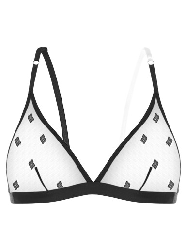 Melltartó Givenchy Jacquard Bra Fekete | BWB01E30ND 001