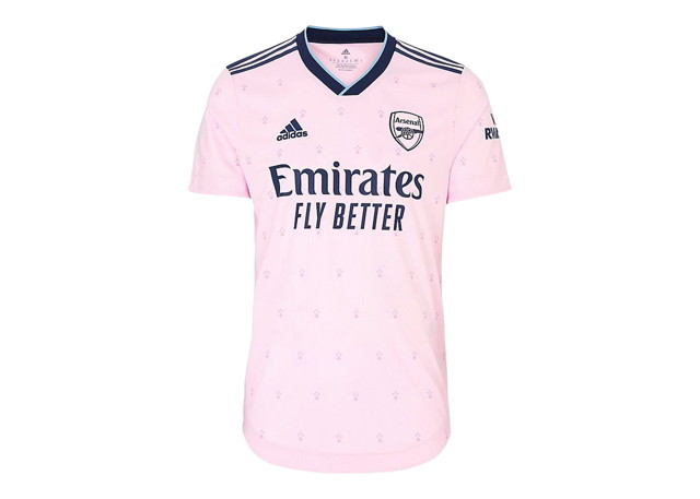 Sportmezek adidas Originals Arsenal 22/23 Authentic Third Shirt Shirt Pink Rózsaszín | MHF0710