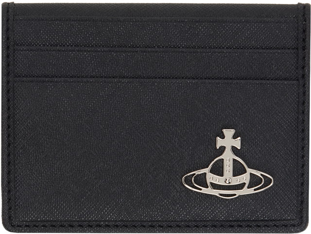 Pénztárca Vivienne Westwood Hardware Bifold Card Holder Fekete | 51110023U-S000B-