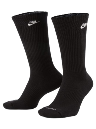 Zoknik és harisnyanadrágok Nike Everyday Plus Cushioned Basketball Crew Socks Fekete | DA5065-010