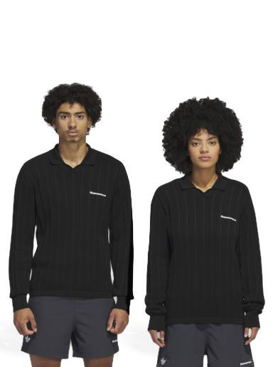 Sweatshirt adidas Originals Pharrell Williams Knit Fekete | IC1406