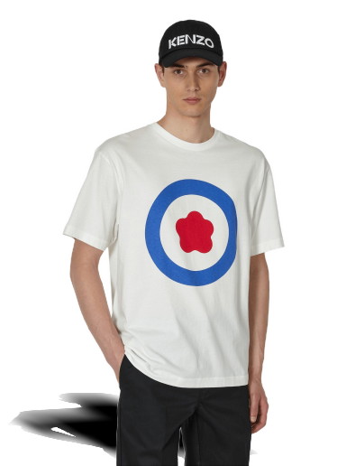 Póló KENZO Oversize Target T-Shirt Fehér | FD65TS1114SG 02