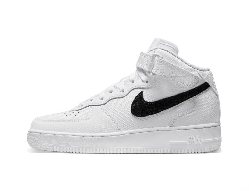 Sneakerek és cipők Nike Air Force 1 Mid '07 Snakeskin White Black W Fehér | DZ5211-100