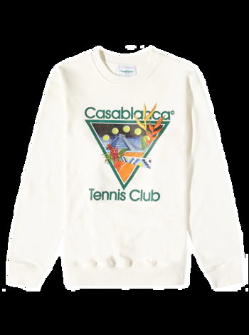 Casablanca Tennis Club Icon Crew Sweat MS23-JTP-117-05
