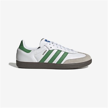 Sneakerek és cipők adidas Originals Samba OG White Green Fehér | IG1024, 4