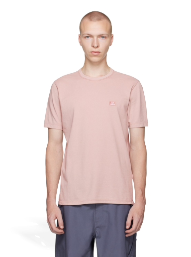 Póló C.P. Company Embroidered T-Shirt Rózsaszín | 14CMTS254A-006263G