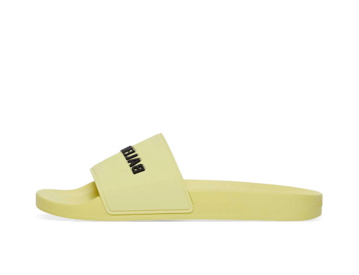 Sneakerek és cipők Balenciaga Pool Slide Yellow Sárga | 565826W1S807710