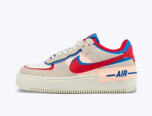 Sneakerek és cipők Nike Air Force 1 Shadow "Sail Royal Red" W Bézs | CU8591-100