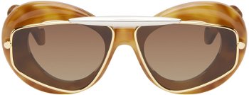Loewe Tortoiseshell Wing Double Frame Sunglasses LW40120I 192337149979