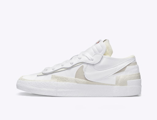 Sneakerek és cipők Nike sacai x Blazer Low "White Patent" Fehér | DM6443-100